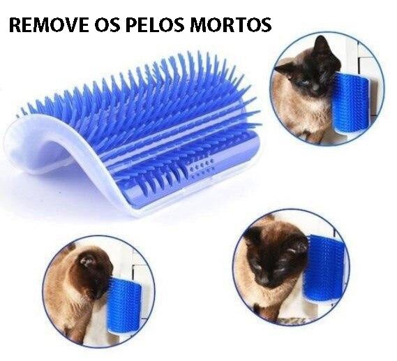 Self-Massaging Brush for Removing Fur for Cats